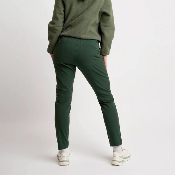 Alder Open Air Pants In Forest Green - Picture 3 of 10